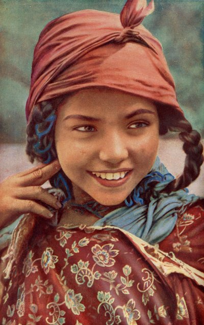 África. Niños árabes de Túnez. 1920 de Unknown